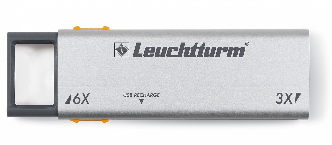 LEUCHTTURM - LED Işıklı - USB Şarjlı Büyüteç
