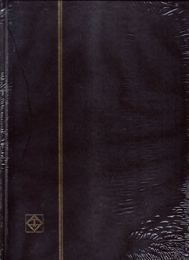 Pul Defteri 16 sayfa (A4) SİYAH cilt, SİYAH sayfa