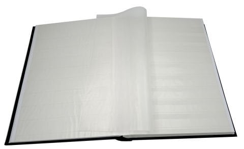 Pul Defteri 64 Sayfa (A4 BASIC) YEŞİL cilt, BEYAZ sayfa