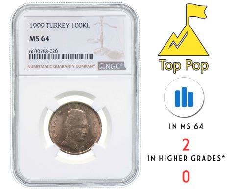 TOP POP / NGC SERTİFİKALI - 100.000 Lira 1999