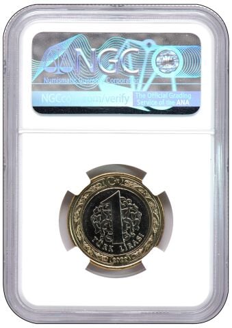 NGC SERTİFİKALI - 1 Lira 2022 - Çanakkale Köprüsü Açılışı