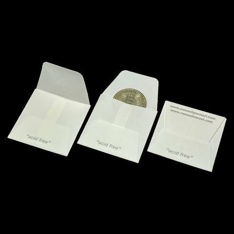 5x5 Acid-Free Mini Para Zarfı (50'li paket)
