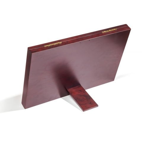 Madalya ve Nişanlar için Ahşap, Cam Kapaklı Madalya Vitrini