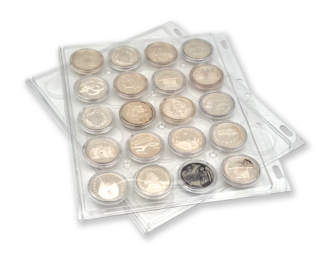 Yuvarlak Darphane Kapsülleri için sayfa (2'li paket)