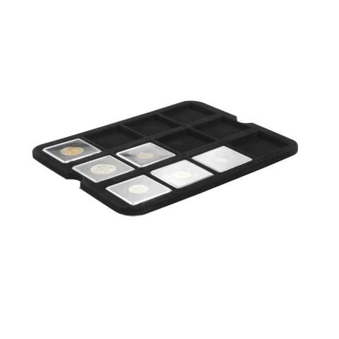 Mazzola QUADRUM Kapsüller İçin Ahşap Kutu (Siyah)