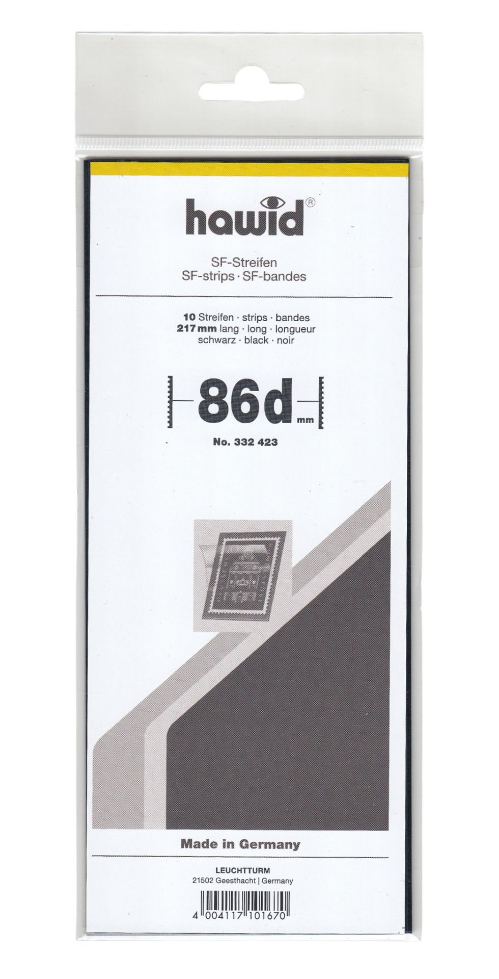 Leuchtturm Siyah Zeminli Havit 217x86mm Hawid