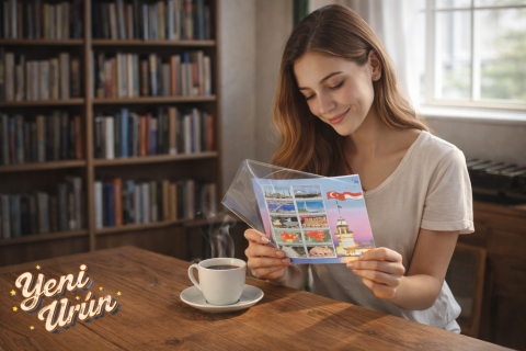 ARTE - Şeffaf Zarf 300x220mm (10'li Paket)