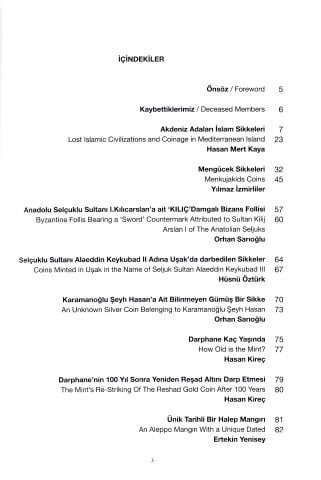 İZMİR NÜMİSMATİK DERNEĞİ BÜLTEN NO: 1(Kopya)