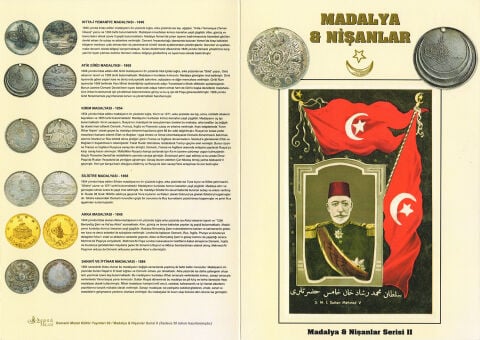 Osmanlı ve Cumhuriyet Madalya ve Nişanları Pul Serisi - 2